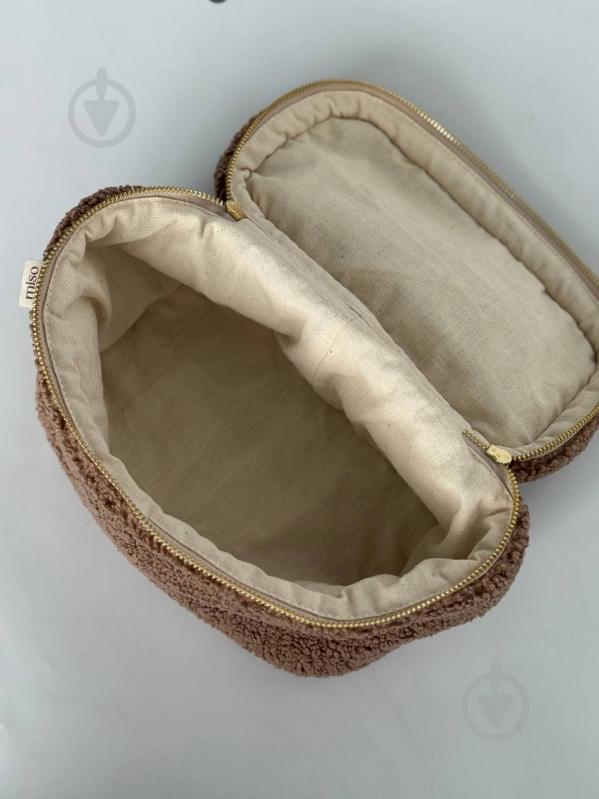 Косметичка MISO accessory TEDDY сундук белый - фото 4