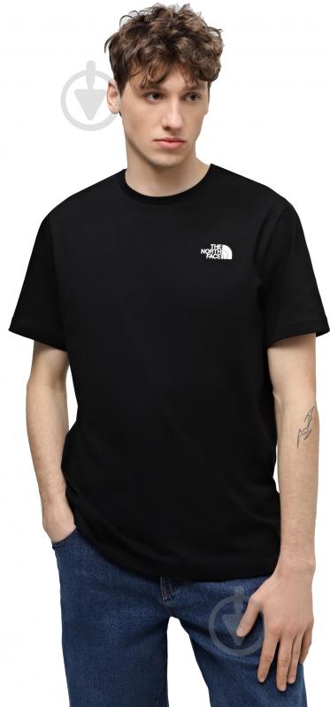 Футболка THE NORTH FACE M S/S BOX NSE CELEBRATION TEE NF0A87NVJK31 р.M чорний - фото 1