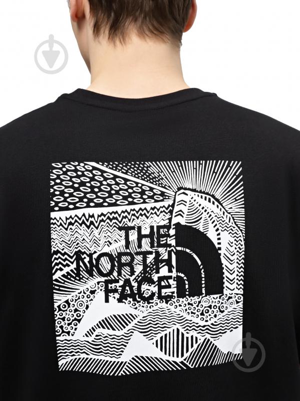 Футболка THE NORTH FACE M S/S BOX NSE CELEBRATION TEE NF0A87NVJK31 р.M чорний - фото 3