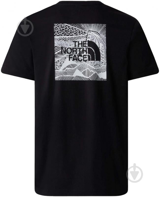 Футболка THE NORTH FACE M S/S BOX NSE CELEBRATION TEE NF0A87NVJK31 р.M чорний - фото 5