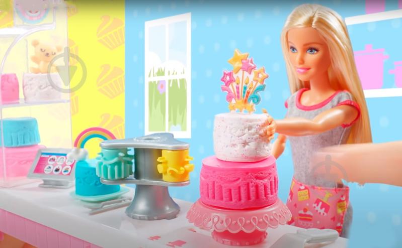 Набір Barbie Barbie Пекарня GFP59 - фото 12