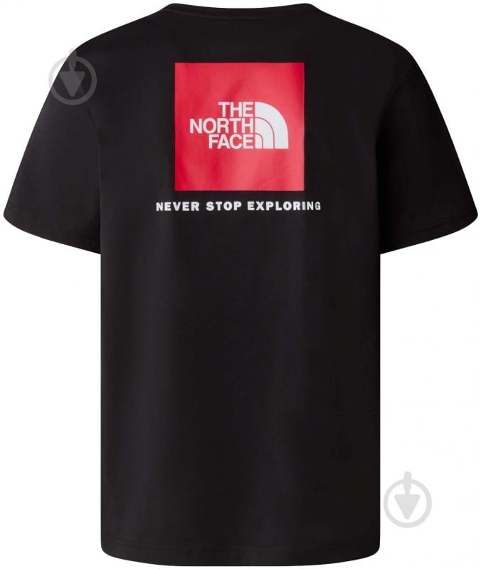 Футболка THE NORTH FACE M S/S BOX NSE TEE NF0A87NPJK31 р.M чорний - фото 5