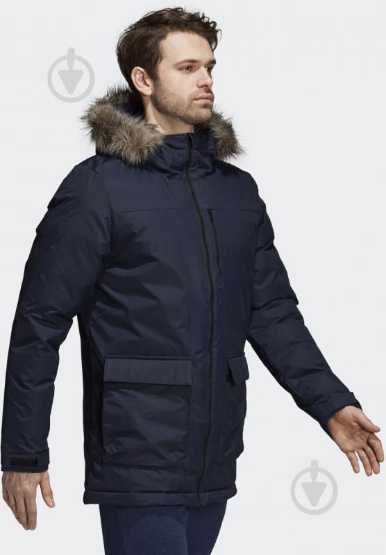 Куртка-парка чоловіча зимова Adidas XPLORIC Parka CY8602 р.S чорна - фото 6