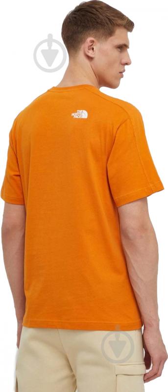 Футболка THE NORTH FACE M OUTDOOR S/S TEE NF0A87FFPCO1 р.S оранжевый - фото 2