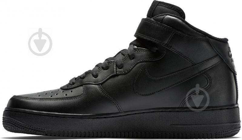 Кросівки чоловічі зимові Nike AIR FORCE 1 MID 07 315123-001 р.40,5 чорні - фото 4