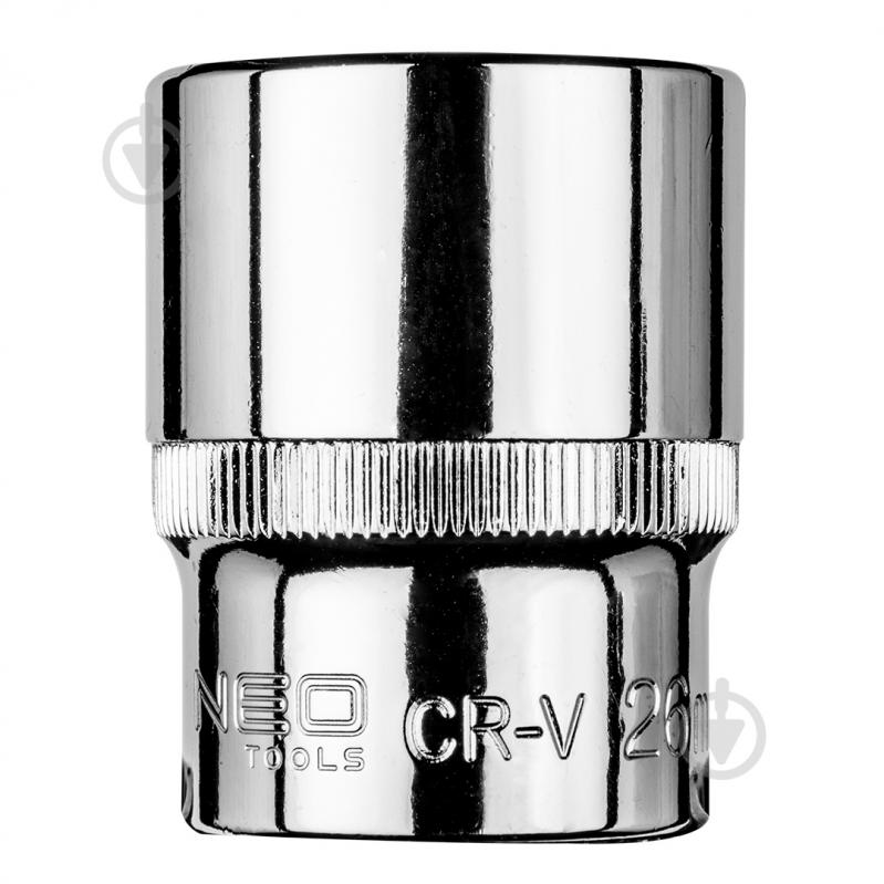 Головка NEO tools 1/2" 25 мм 08-425 - фото 1 Головка NEO tools 1/2" 25 мм 08-425 - фото 1