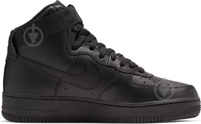 Кросівки жіночі зимові Nike AIR FORCE 1 HIGH 334031-013 р.36 чорні - фото 2