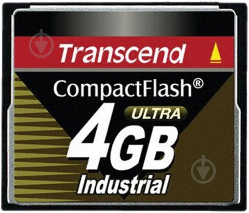 Карта памяти Transcend Compact Flash 4GB 100 Industrial (TS4GCF100I) - фото 1 Карта памяти Transcend Compact Flash 4GB 100 Industrial (TS4GCF100I) - фото 1