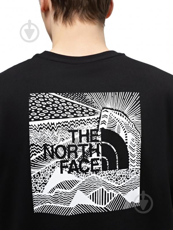 Футболка THE NORTH FACE M S/S BOX NSE CELEBRATION TEE NF0A87NVJK31 р.2XL чорний - фото 3