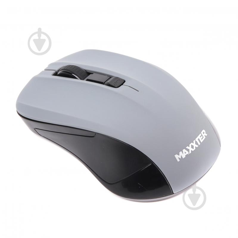 Мышка беспроводная Maxxter 1600 DPI grey (Mr-337-Gr) - фото 3