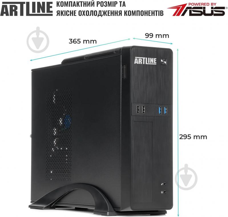 Комп'ютер Artline Business B22 Windows 11 Pro (B22v28Win) black - фото 6