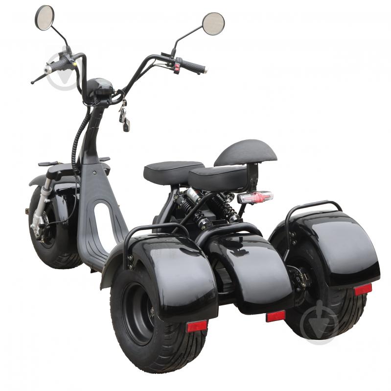 Електроскутер Maxxter Trike black - фото 2