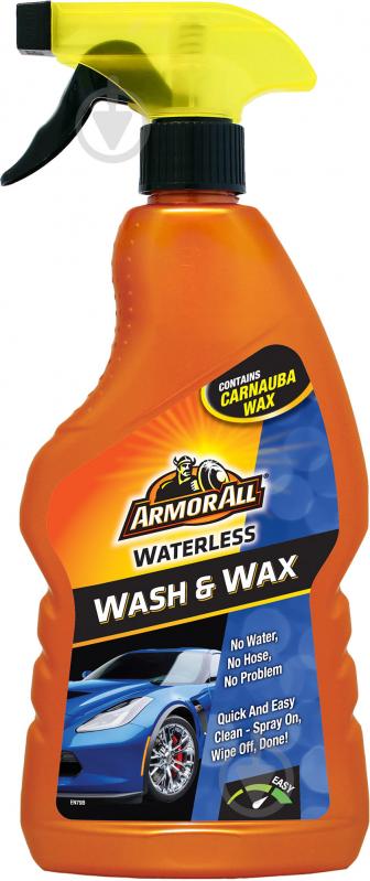 Віск-спрей автомобільний Armor All Waterless Wash & Wax Spray 500 мл - фото 1