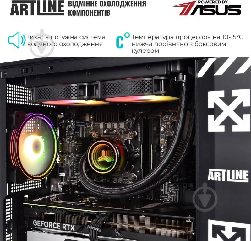 Компьютер Artline Gaming D31 Windows 11 Home (D31v93Win) black - фото 10