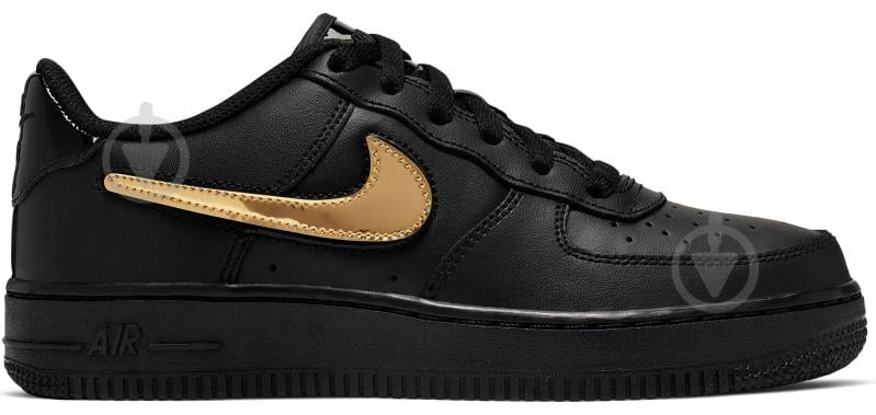 Кроссовки для мальчиков Nike AIR FORCE 1 LV8 3 (GS) AR7446-001 р.37,5 черные - фото 1