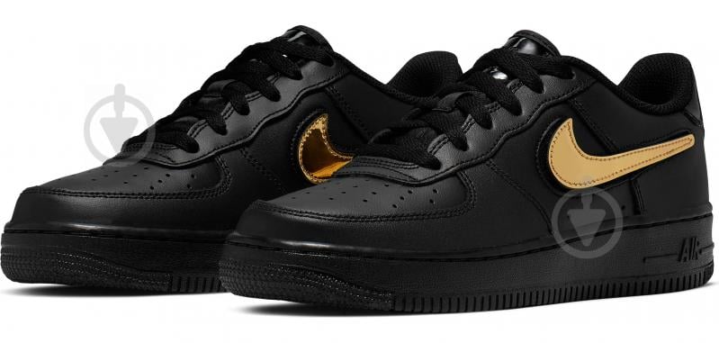 Кроссовки для мальчиков Nike AIR FORCE 1 LV8 3 (GS) AR7446-001 р.37,5 черные - фото 3