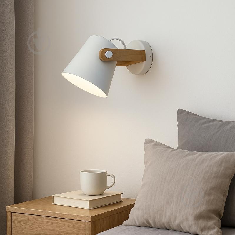 ВИТРИНА! Бра LIGHT SET VOLOSHKA WLC GX53 белый - фото 2