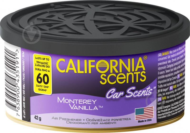 Ароматизатор під сидіння California Scents Monterey Vanilla баночка Ваніль - фото 2