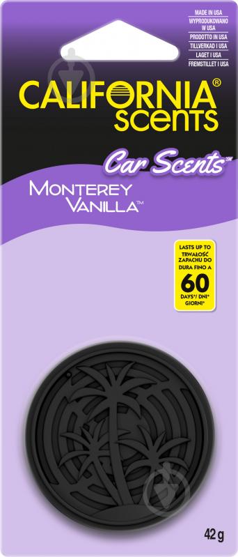 Ароматизатор під сидіння California Scents Monterey Vanilla баночка Ваніль - фото 1