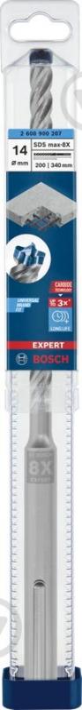 Бур Bosch 8X Expert SDS-max 14x340 мм 200 мм 2608900207 - фото 2