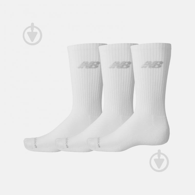 Носки New Balance LAS51423WT р.XL белый 3 шт. - фото 1 Носки New Balance LAS51423WT р.XL белый 3 шт. - фото 1