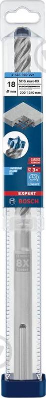 Бур Bosch 8X Expert SDS-max 18x340 мм 200 мм 2608900221 - фото 2