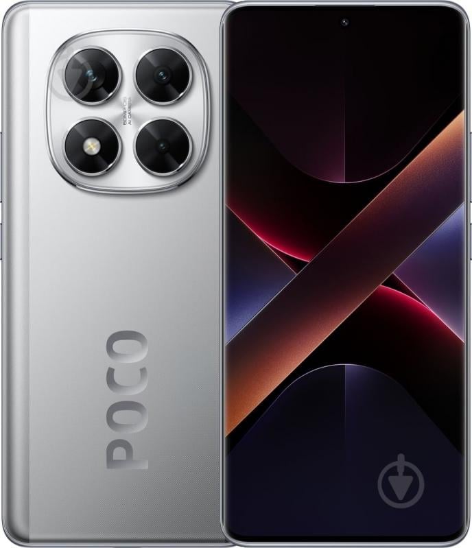 Смартфон POCO X7 12/512GB silver (1123291) - фото 1 Смартфон POCO X7 12/512GB silver (1123291) - фото 1
