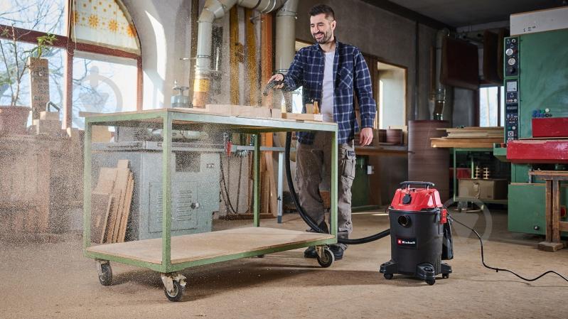 Пилосос Einhell будівельний TC-VC 1825 A 2342485 - фото 4