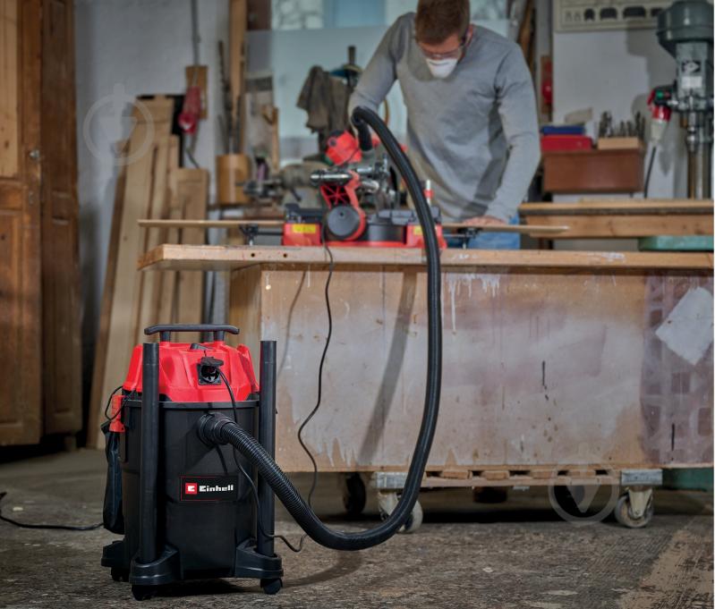 Пилосос Einhell будівельний TC-VC 1825 A 2342485 - фото 2