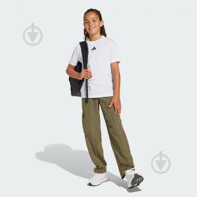 Футболка Adidas J SL TEE 160 JC9774 р.9-10YRS білий - фото 5 Футболка Adidas J SL TEE 160 JC9774 р.9-10YRS білий - фото 5