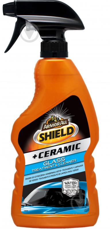 Антидождь Armor All керамическая защита Shield + Ceramic Glass Treatment and Cleaner 500 мл - фото 1