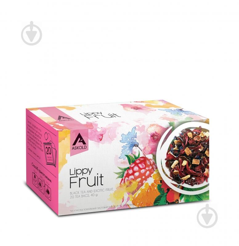 Чай черный Askold Lippy fruit 20 шт. 40 г - фото 1