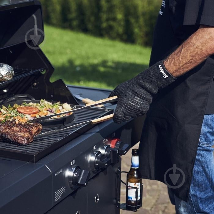 Варежки Enders для BBQ огнестойкие черные - фото 2 Варежки Enders для BBQ огнестойкие черные - фото 2