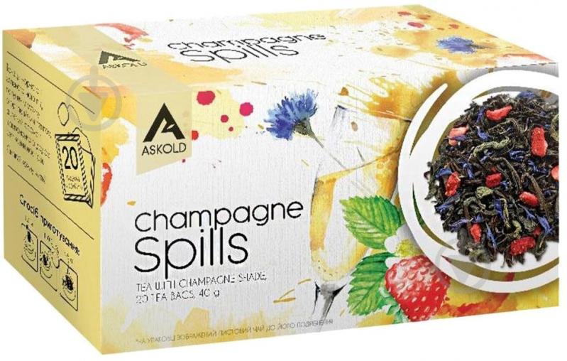 Чай Askold Champagne spills 20 шт. 40 г - фото 1