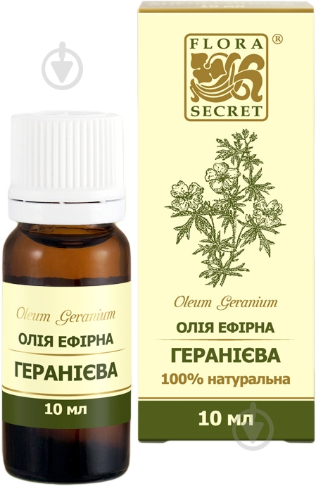 Эфирное масло Flora Secret Геранієва 10 мл - фото 1