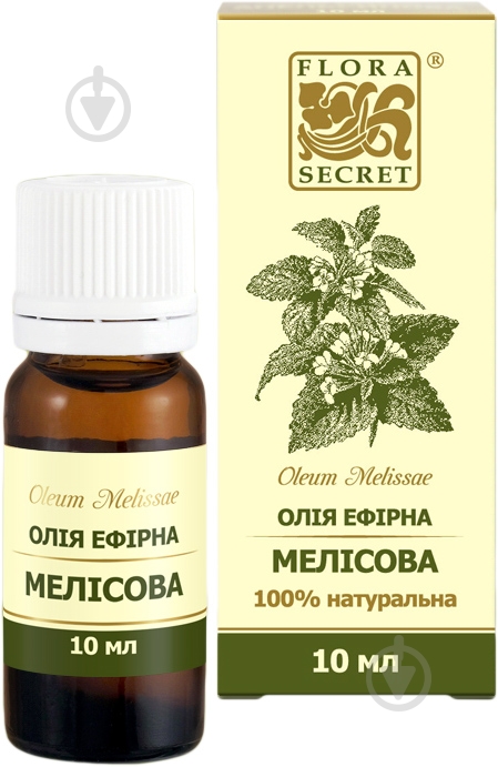Эфирное масло Flora Secret Мелісова 10 мл - фото 1 Эфирное масло Flora Secret Мелісова 10 мл - фото 1