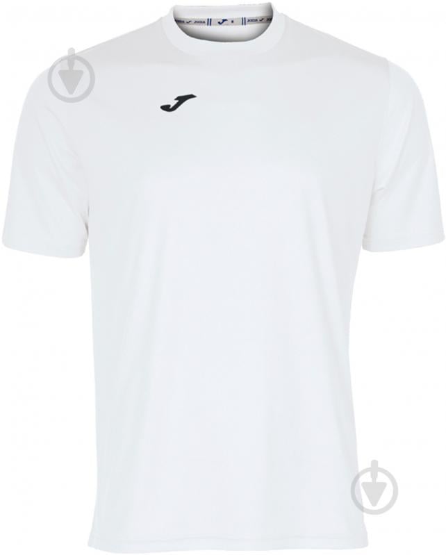 Футболка Joma T-SHIRT COMBI WHITE S/S 100052.200 р.XL белый - фото 1