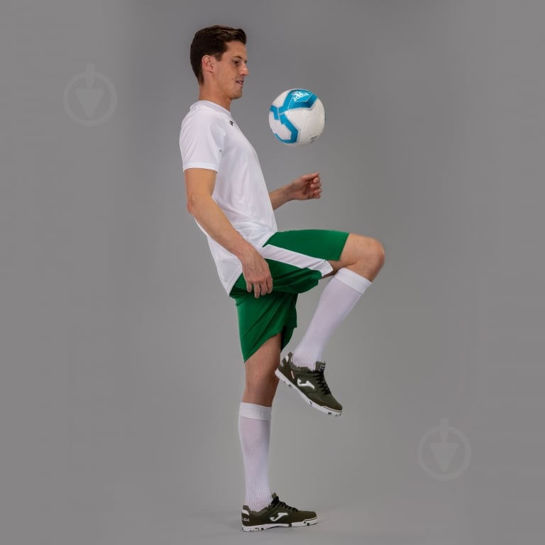 Футболка Joma T-SHIRT COMBI WHITE S/S 100052.200 р.XL белый - фото 4