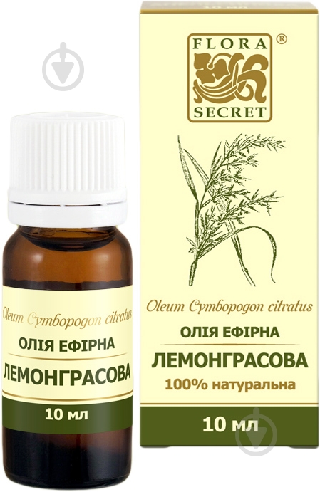Эфирное масло Flora Secret Лемонграсова 10 мл - фото 1 Эфирное масло Flora Secret Лемонграсова 10 мл - фото 1