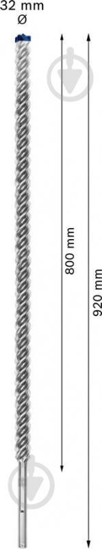 Бур Bosch 8X Expert SDS-max 32x800 мм 920 мм 2608900257 - фото 3