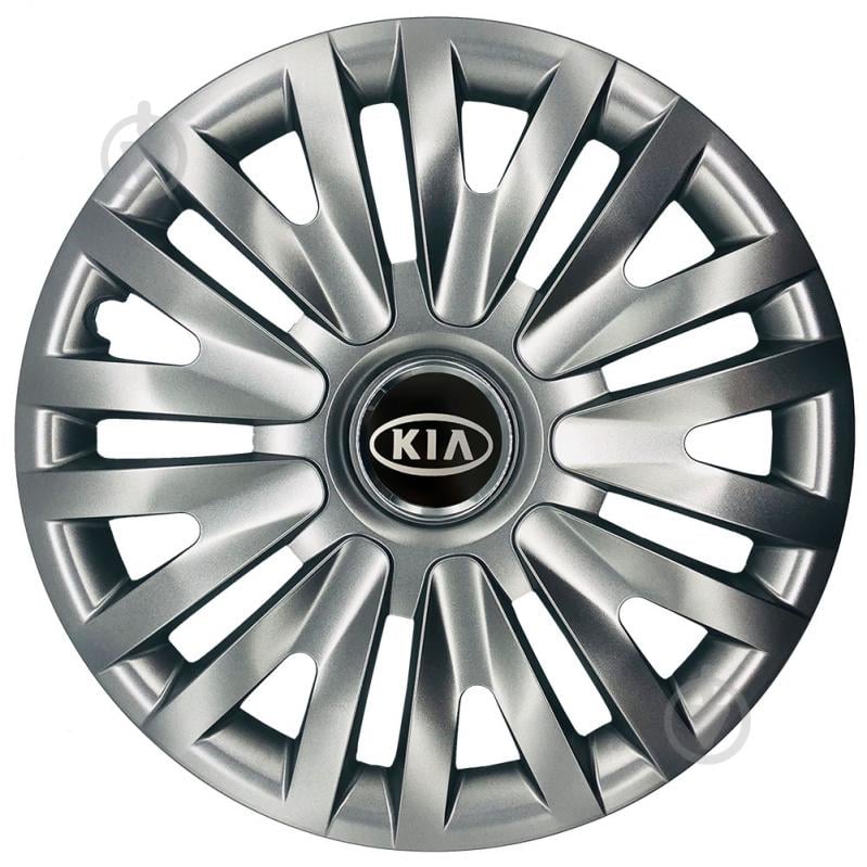 Колпак для колес SKS Kia 412 R16" 4 шт. серебряный - фото 1