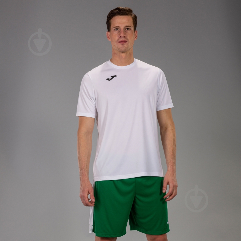 Футболка Joma T-SHIRT COMBI WHITE S/S 100052.200 р.S білий - фото 2 Футболка Joma T-SHIRT COMBI WHITE S/S 100052.200 р.S білий - фото 2