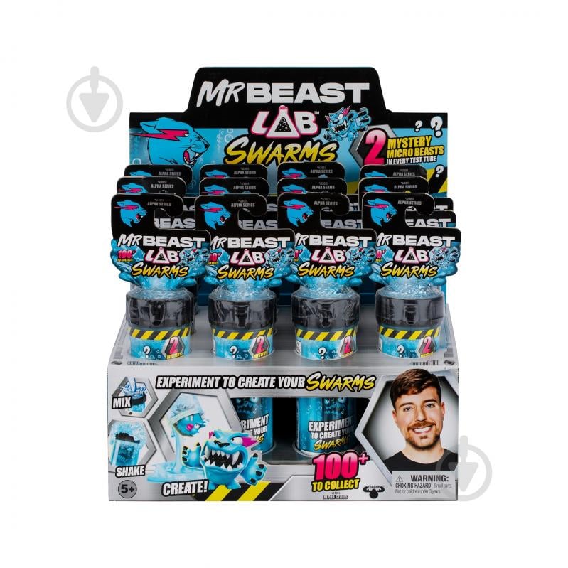 Ігровий набір MrBeast Lab Лабораторія в пробірці Swarms 2 123807 - фото 4 Ігровий набір MrBeast Lab Лабораторія в пробірці Swarms 2 123807 - фото 4