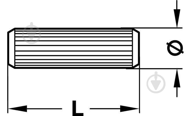 Дюбель-шкант 6х30 мм бук (150 шт.) Hafele 482.04.100 - фото 2