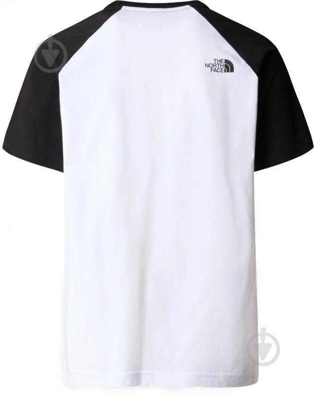 Футболка THE NORTH FACE M S/S RAGLAN EASY TEE NF0A87N7FN41 р.M белый - фото 7