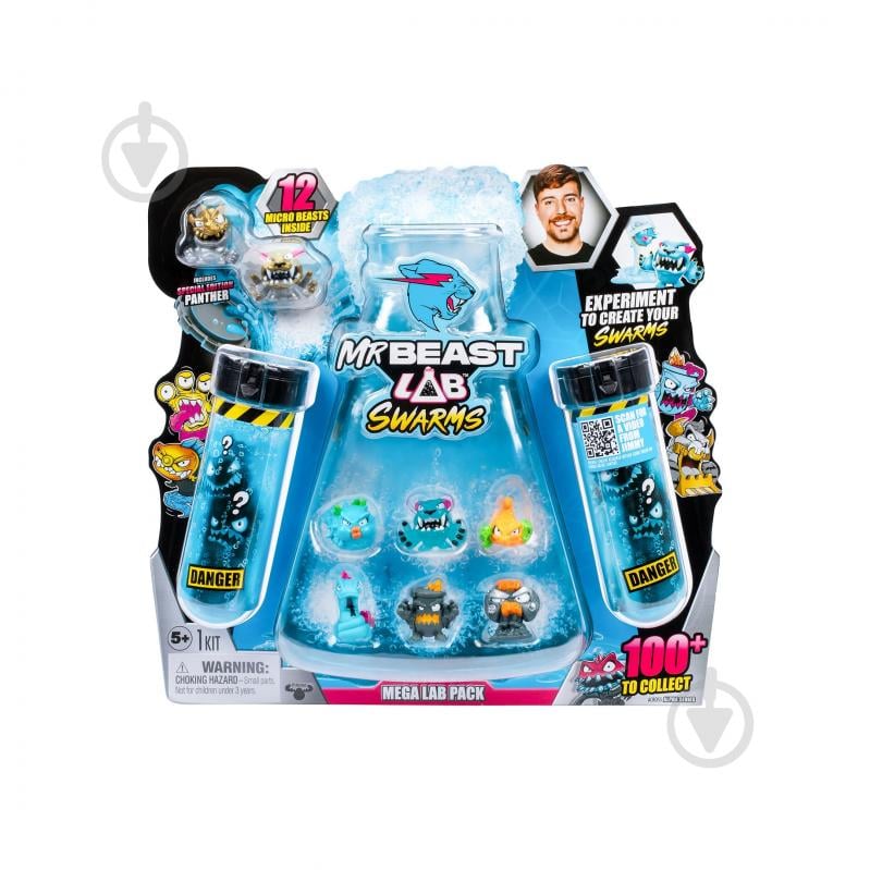 Ігровий набір MrBeast Lab Лабораторія в пробірці Swarms 12 123809 - фото 2 Ігровий набір MrBeast Lab Лабораторія в пробірці Swarms 12 123809 - фото 2