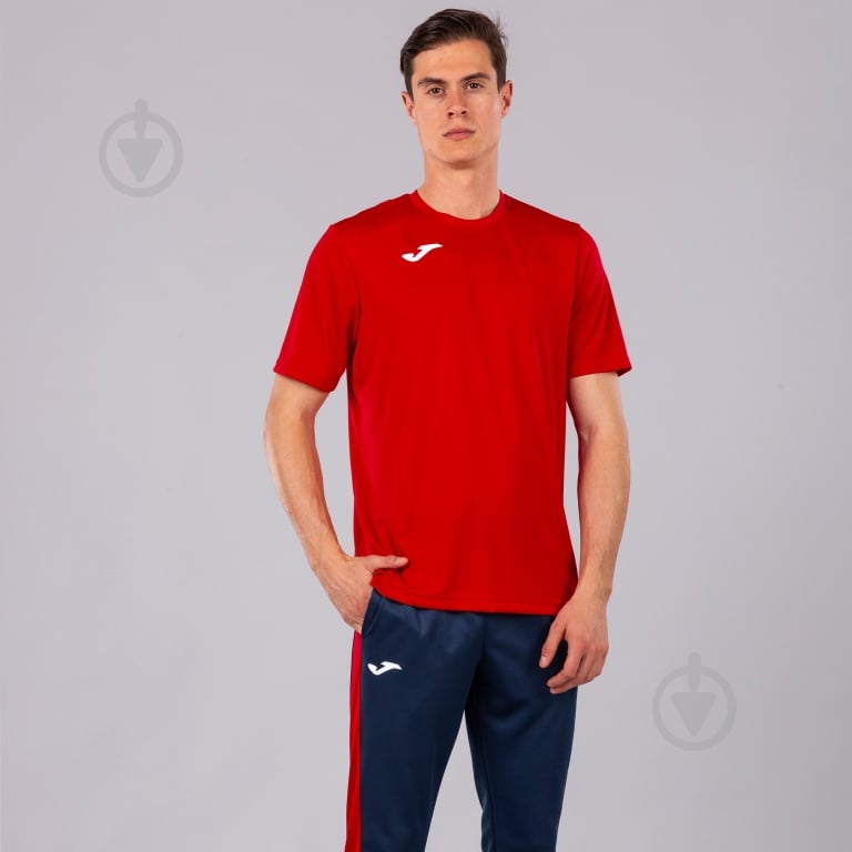Футболка Joma T-SHIRT COMBI RED S/S 100052.600 р.XL червоний - фото 5 Футболка Joma T-SHIRT COMBI RED S/S 100052.600 р.XL червоний - фото 5