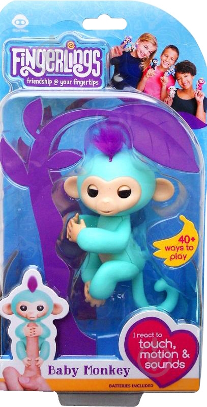 Іграшка інтерактивна Wow Wee мавпочка Зоя W3700/37061 - фото 6 Іграшка інтерактивна Wow Wee мавпочка Зоя W3700/37061 - фото 6