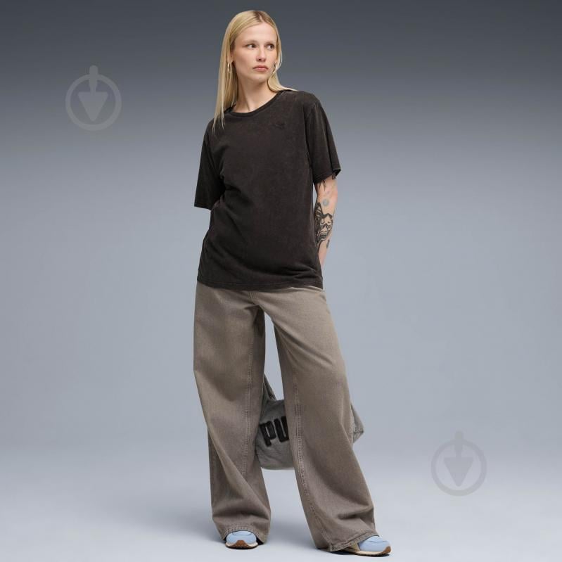 Футболка Puma ESS ELEVATED Relaxed Wash Tee 68810201 р.2XS черный - фото 3 Футболка Puma ESS ELEVATED Relaxed Wash Tee 68810201 р.2XS черный - фото 3