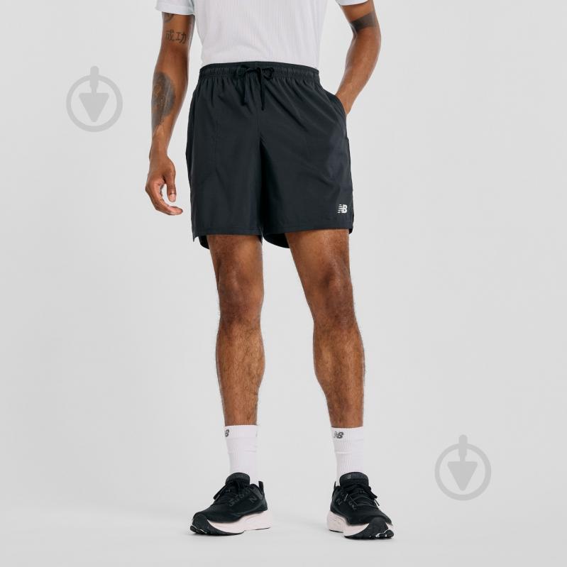 Шорты New Balance MS51902BK р. M черный - фото 1